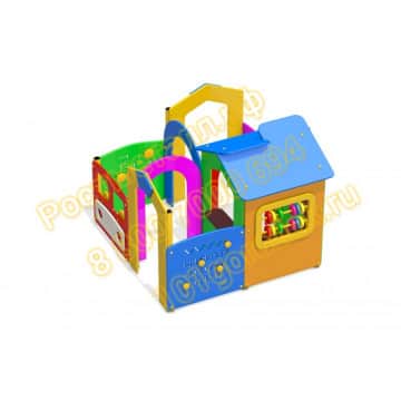 Игровой комплекс Домик-лабиринт